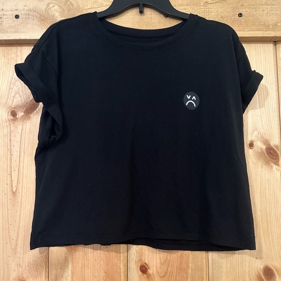 RVCA Happy Sad cropped T-shirt - Picture 2 of 7